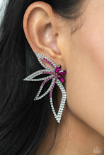 Load image into Gallery viewer, Twinkling Tulip - Pink Earring (LOP-0124)
