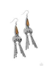 Load image into Gallery viewer, Highland Haute - Brown (Tiger&#39;s Eye Stone) Earring
