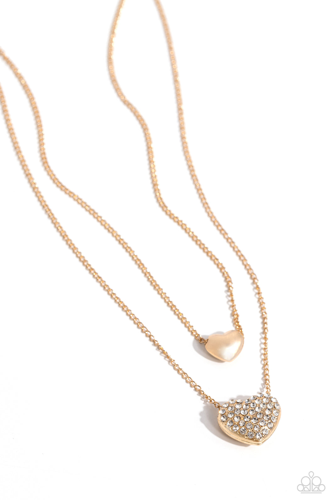 Mismatched Model - Gold (Heart) Necklace