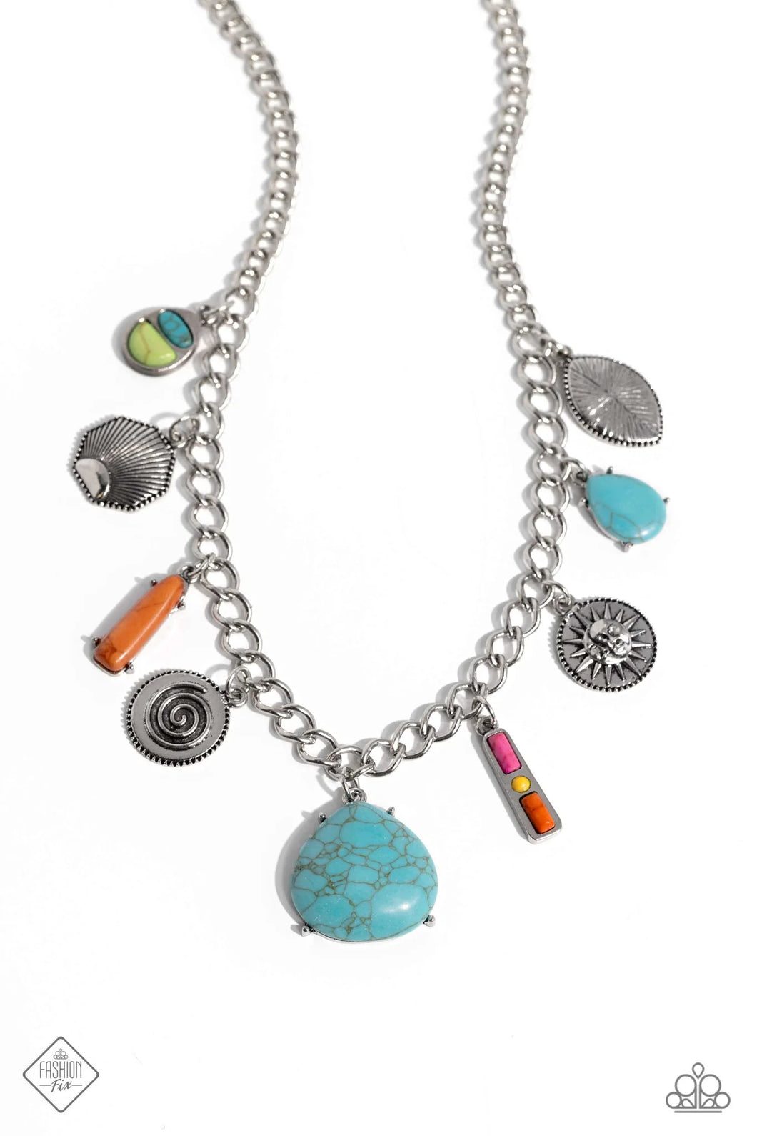 Desert Getaway - Multi Necklace (SSF-0224)