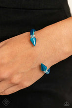Load image into Gallery viewer, Punky Plot Twist - Blue Bracelet (MM-1223)
