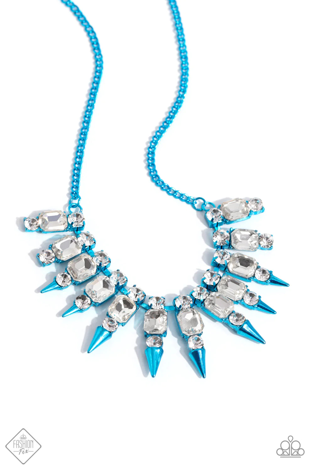 Punk Passion - Blue Necklace (MM-1223)