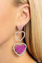 Load image into Gallery viewer, Couple&#39;s Celebration - Pink Post Earring
