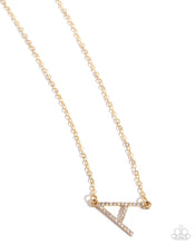 Load image into Gallery viewer, INITIALLY Yours - A - Gold Necklace
