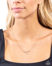 Load image into Gallery viewer, INITIALLY Yours - A - Gold Necklace
