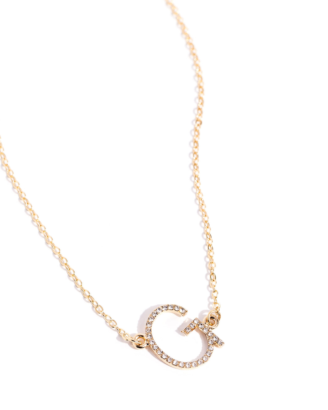 INITIALLY Yours - G - Gold Necklace