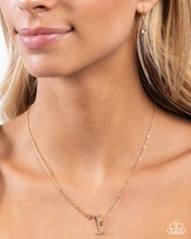 Load image into Gallery viewer, INITIALLY Yours - I - Gold Necklace

