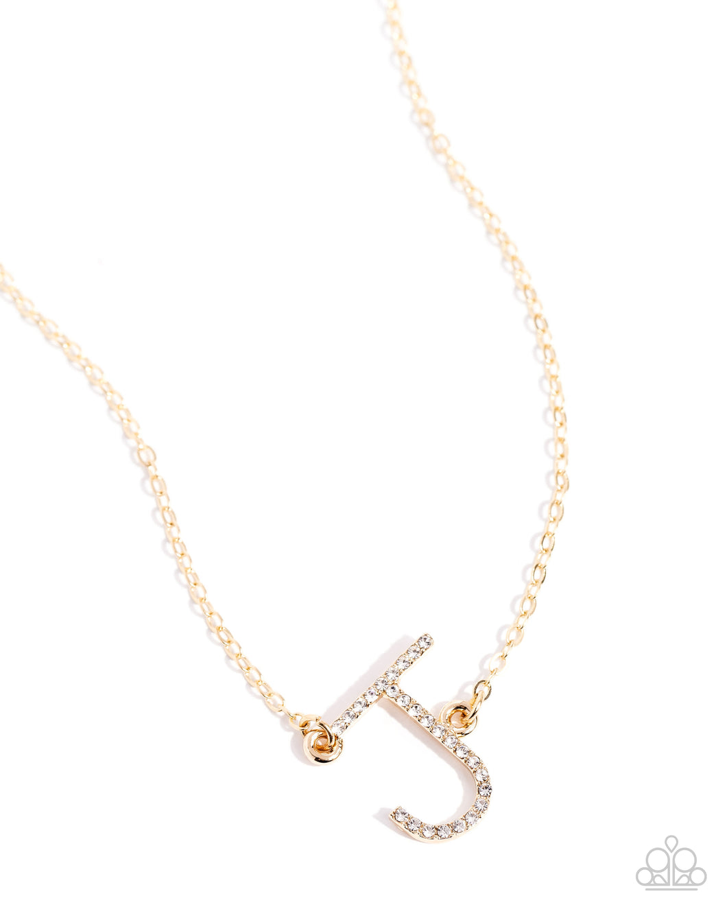 INITIALLY Yours - J - Gold Necklace