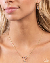 Load image into Gallery viewer, INITIALLY Yours - J - Gold Necklace
