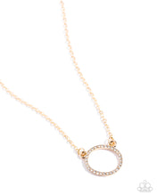 Load image into Gallery viewer, INITIALLY Yours - O - Gold Necklace
