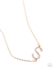 Load image into Gallery viewer, INITIALLY Yours - S - Gold Necklace
