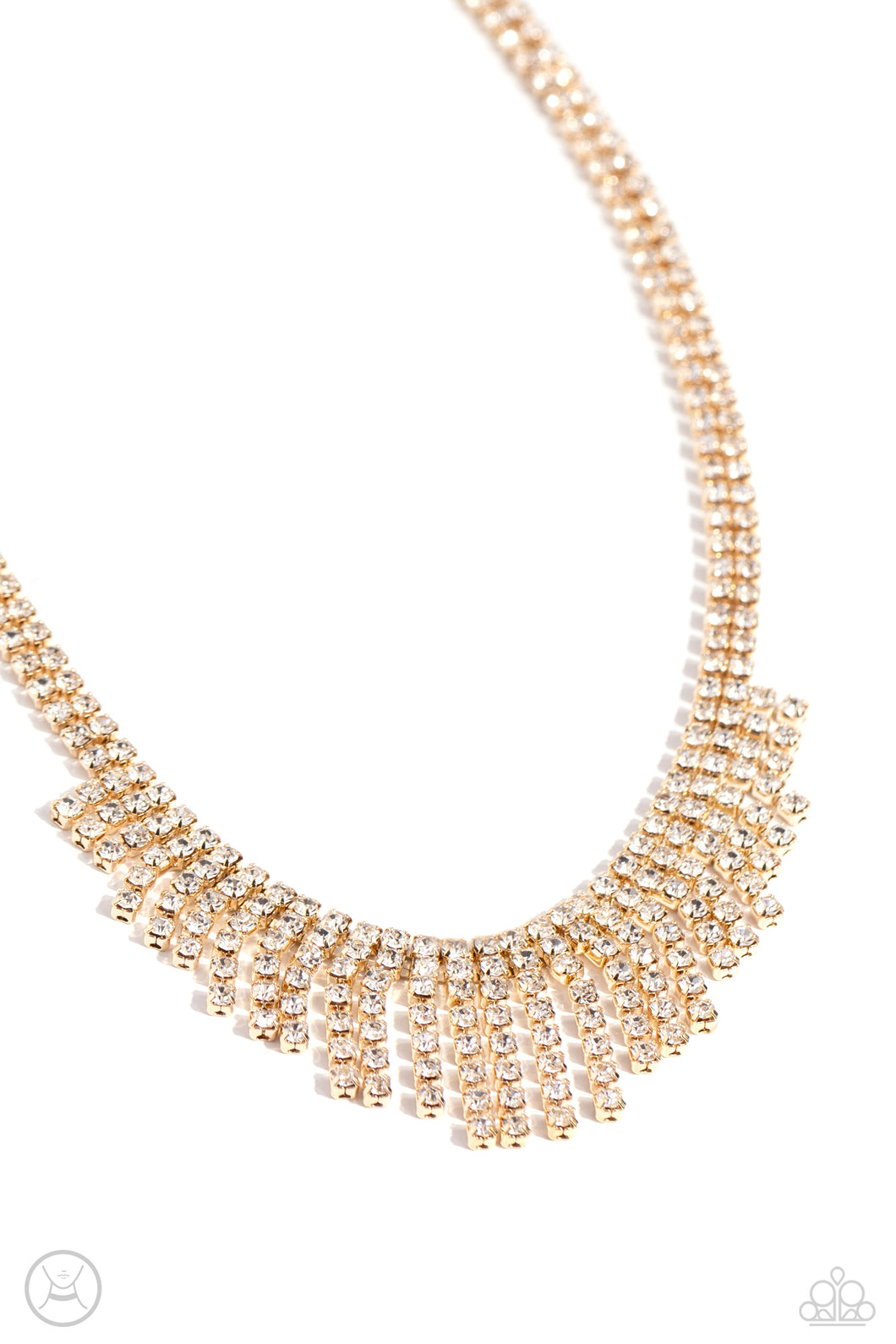 Daring Decadence - Gold (Choker) Necklace