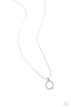 Load image into Gallery viewer, Letter of the Law - White - Q Necklace
