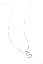 Load image into Gallery viewer, Letter of the Law - White - S Necklace
