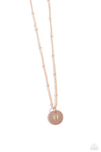 Load image into Gallery viewer, Initial Elegance - Rose Gold - U Necklace
