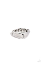 Load image into Gallery viewer, Monogram Memento - Silver - L Initial Ring
