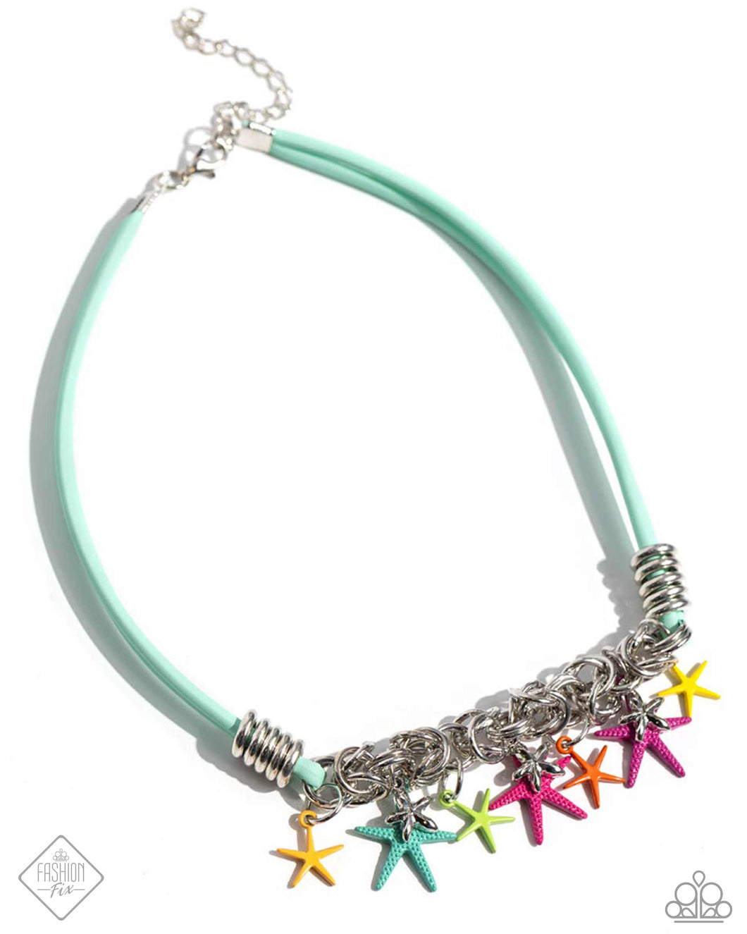 STARFISH Me Luck - Multi (Starfish Charms) Necklace (SS-0424)