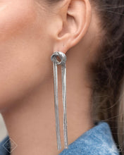 Load image into Gallery viewer, All STRANDS On Deck - Silver Post Earring (MM-0424)
