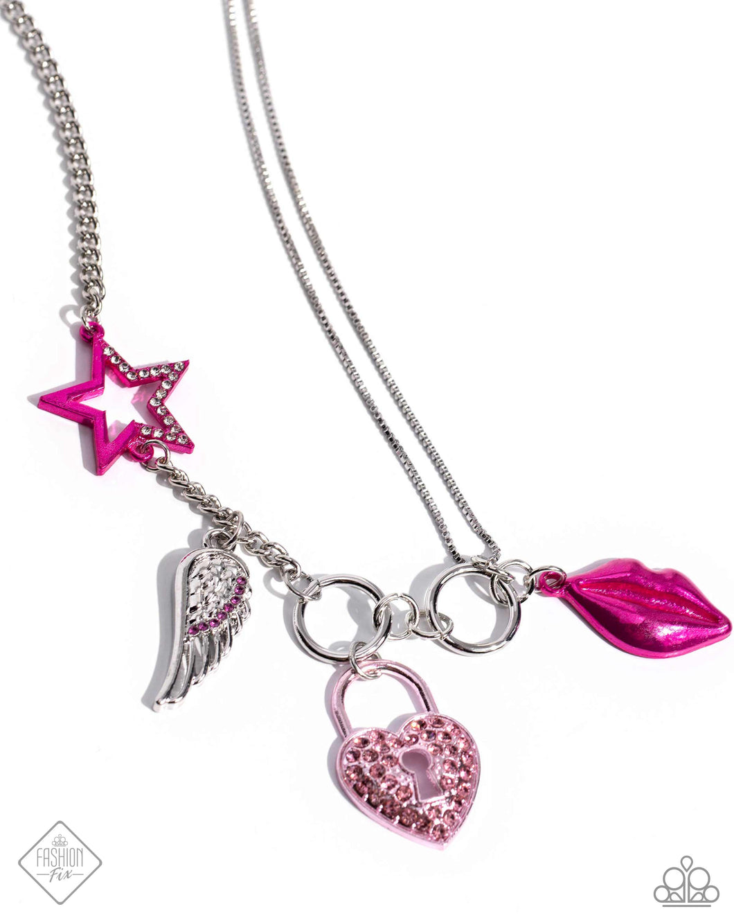 The Princess and the Popstar - Pink Necklace (SS-0524)