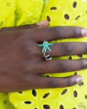 Load image into Gallery viewer, Wish Upon A STARFISH - Blue (Starfish Charm) Ring (SS-0424)
