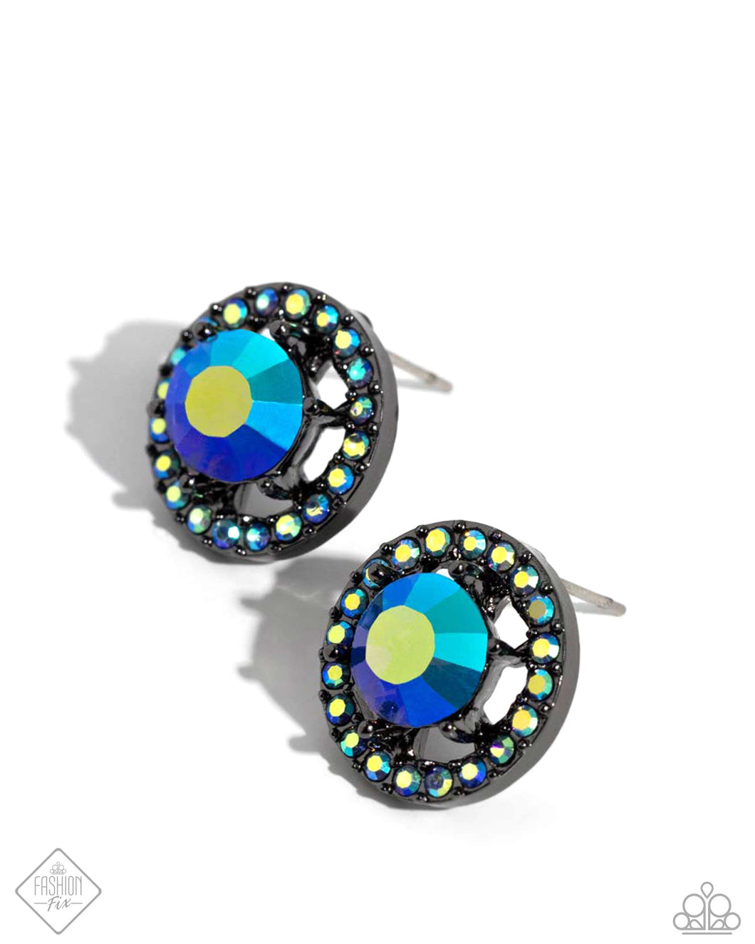 Dynamic Dominance - Blue (Gem) Earring (MM-0624)