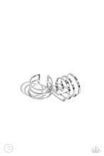 Load image into Gallery viewer, Metro Mashup - Silver (Cuff) Earring
