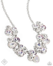 Load image into Gallery viewer, Fairytale Frost - White (Gems/Iridescent) Necklace (FFA-0424)
