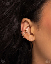 Load image into Gallery viewer, Barbell Beauty - Gold Cuff Earring

