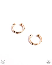 Load image into Gallery viewer, Barbell Beauty - Gold Cuff Earring
