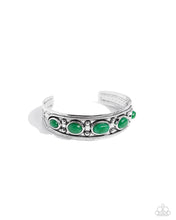 Load image into Gallery viewer, Stony Surprise - Green Bracelet
