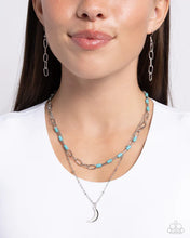 Load image into Gallery viewer, Lunar Lucidity - Blue (Turquoise) Necklace
