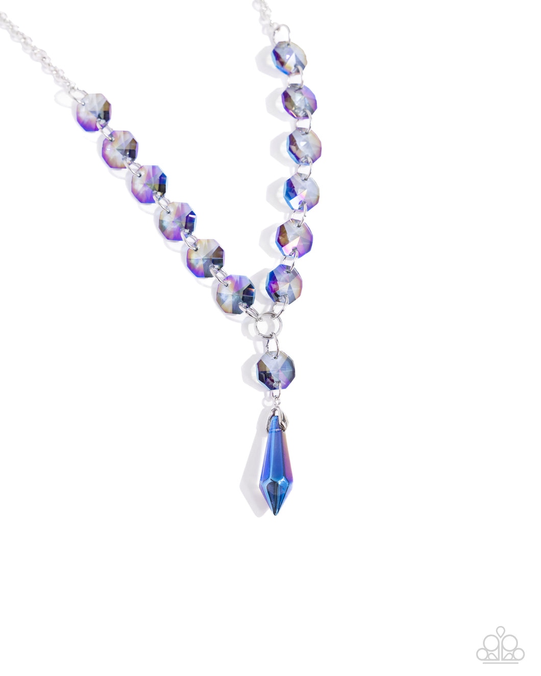 Celestial Class - Blue (UV Shimmer) Necklace