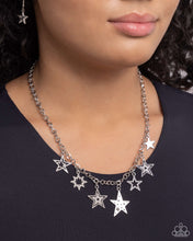 Load image into Gallery viewer, Starstruck Sentiment - Black (Star) Necklace
