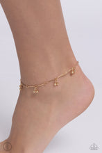 Load image into Gallery viewer, A SMILE A Minute - Gold Anklet
