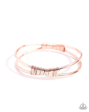 Load image into Gallery viewer, Tactile Thrill - Copper (Shiny) Bracelet
