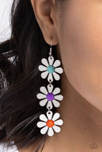Load image into Gallery viewer, Daisy Dame - Purple (Multi) Earring
