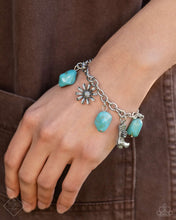 Load image into Gallery viewer, Badlands Beau - Blue (Turquoise) Cowboy Boot Bracelet (SSF-0624)
