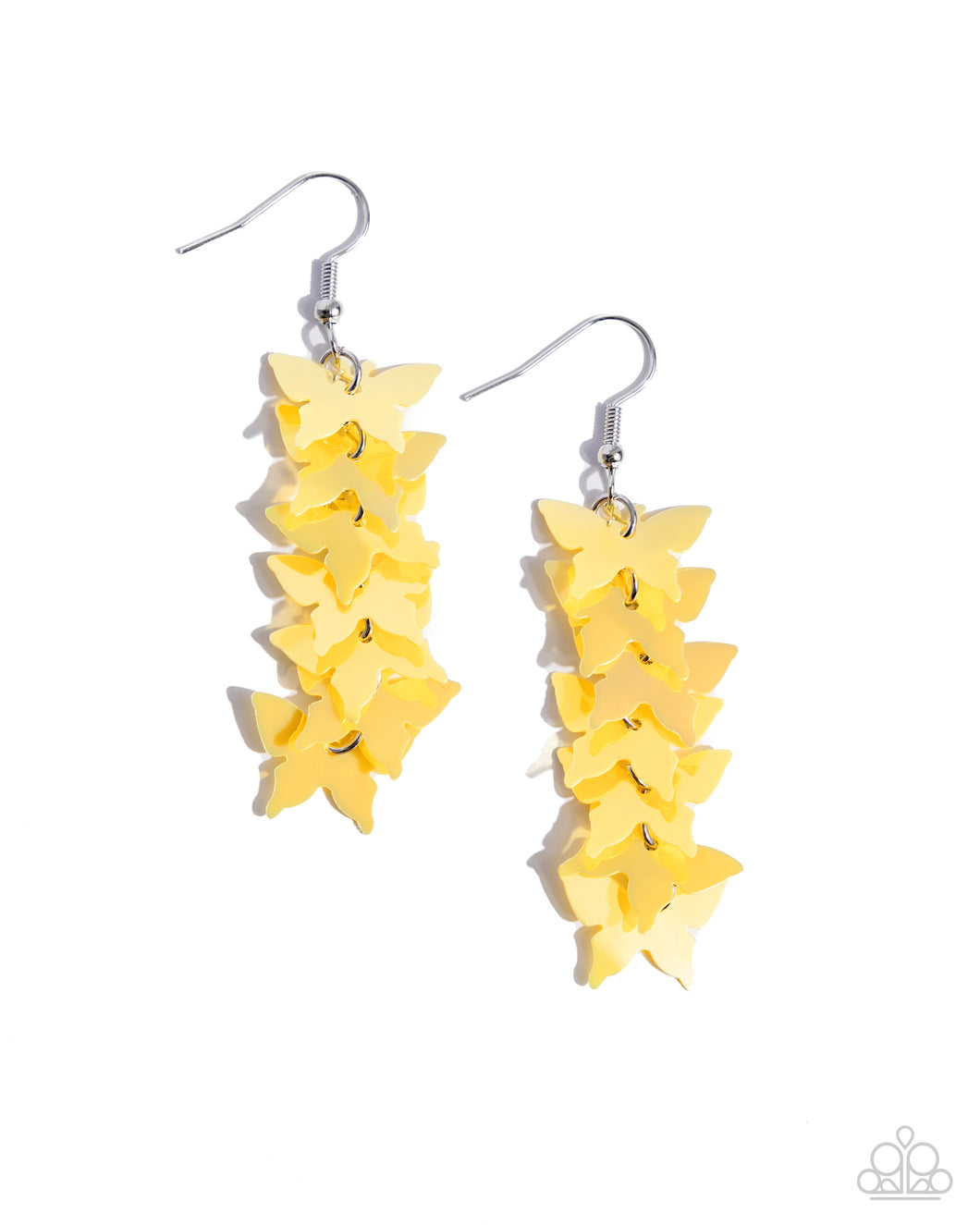 Aerial Ambiance - Yellow (Butterfly) Earring