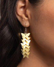 Load image into Gallery viewer, Aerial Ambiance - Yellow (Butterfly) Earring
