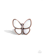 Load image into Gallery viewer, Aerial Admiration - Copper Butterfly Ring
