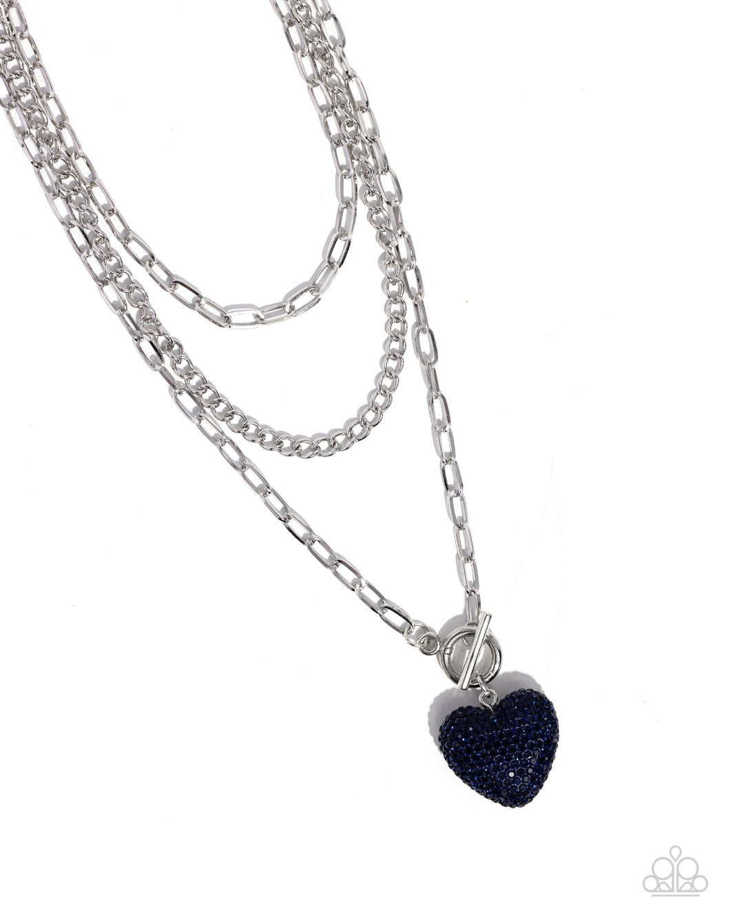 HEART Gallery - Blue (Heart) Necklace