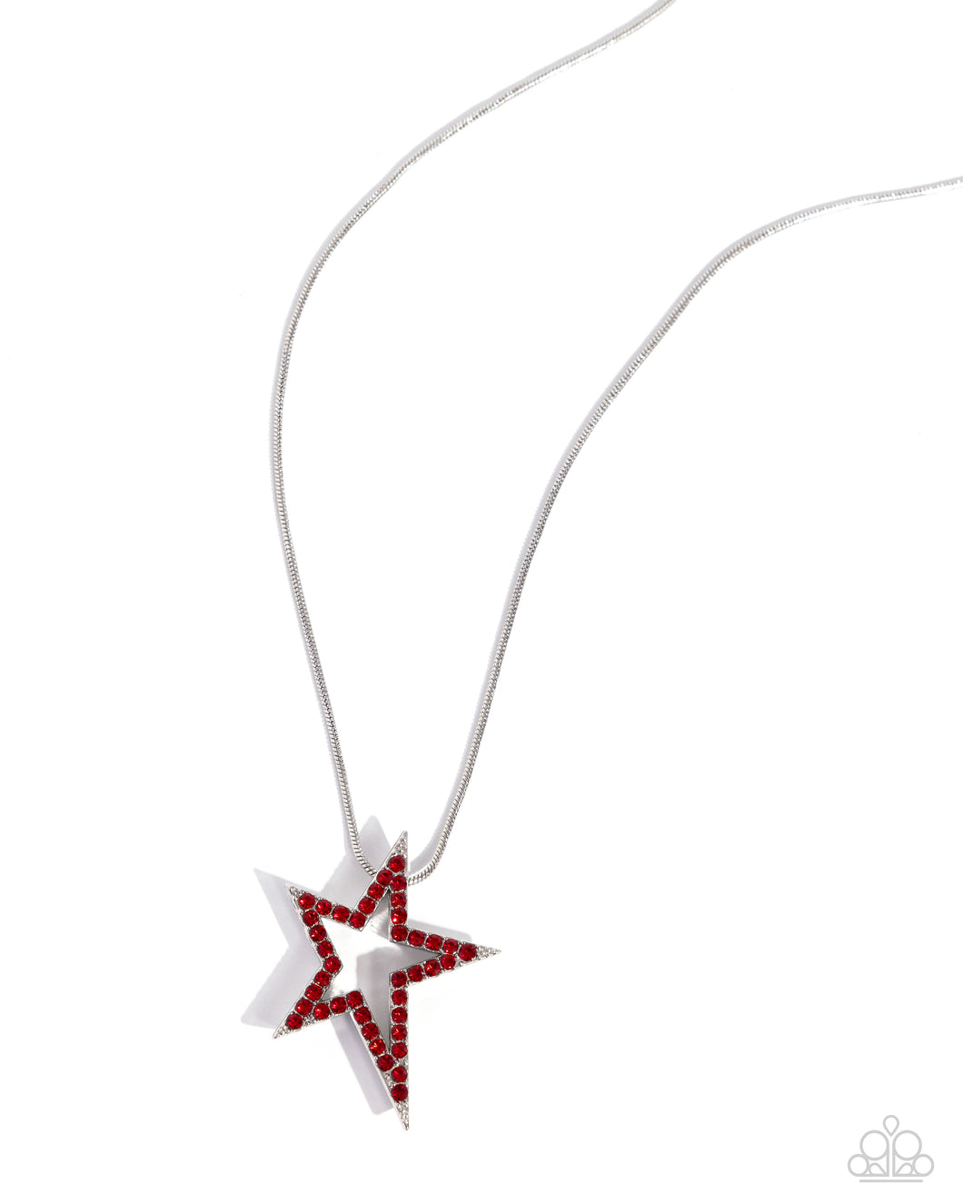 Patriotic Passion - Red (Star) Necklace