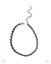 Load image into Gallery viewer, Abstract Advocate - Black (Gunmetal) Choker Necklace
