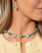 Load image into Gallery viewer, Malibu Makeover - Blue (Iridescent) Necklace
