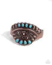 Load image into Gallery viewer, Artisan Age - Copper (Turquoise Stone) Bracelet
