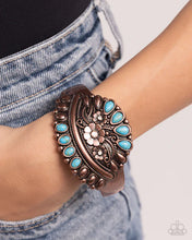 Load image into Gallery viewer, Artisan Age - Copper (Turquoise Stone) Bracelet
