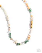 Load image into Gallery viewer, Beachy Beginner - Green Necklace
