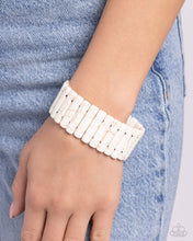 Load image into Gallery viewer, Southern Standing - White (Marbled) Bracelet
