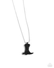 Load image into Gallery viewer, Boot Scootin Bravado - Black Necklace
