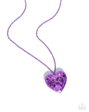 Load image into Gallery viewer, Valentines View - Purple (Heat) Necklace
